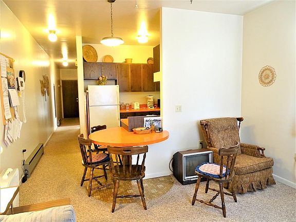 Living Area & Kitchen