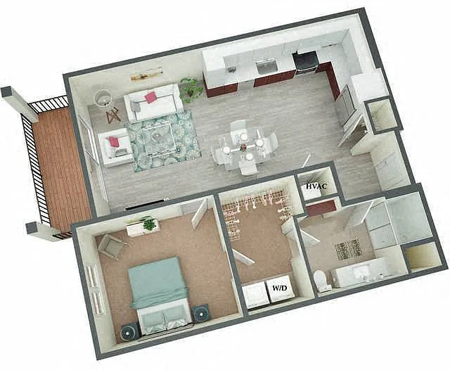 Floor plan Cherokee