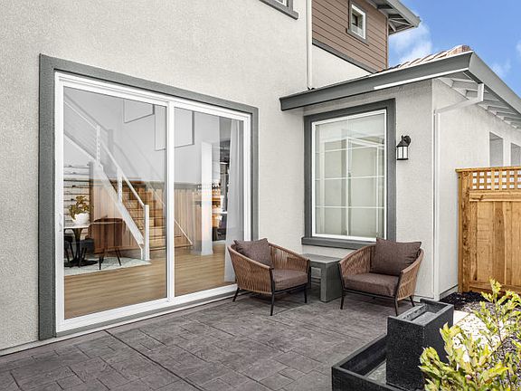 Patio area off guest suite