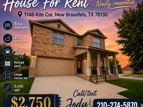 1146 Kite Cor, New Braunfels, TX 78130