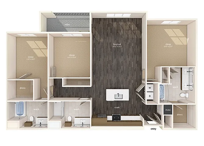 Floor plan C2