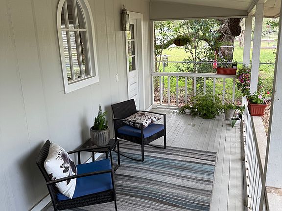 Enjoy your morning coffee overlooking your backyard.