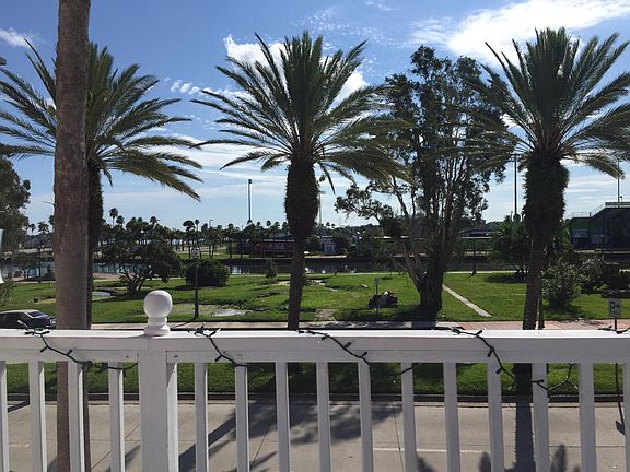 Front Porch View overlooking river and baseball stadium