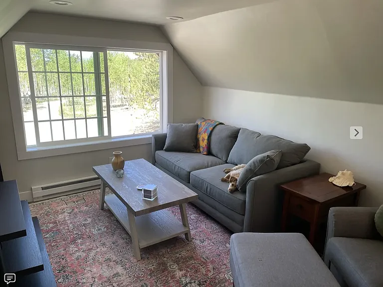 private studio above garage w/ private deck