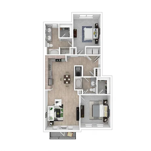 Floor plan B1A