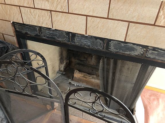 WORKING FIREPLACE