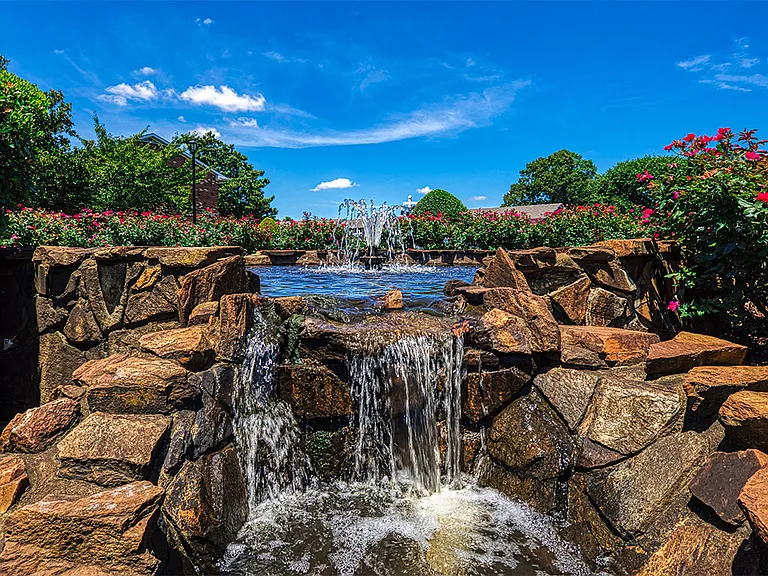 Water feature and fountain