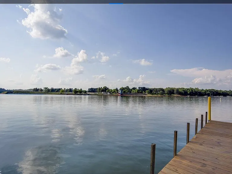 View from boat dock