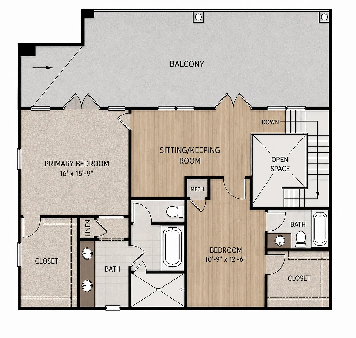 Floor plan C6-1