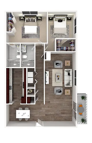 Floor plan The Elm