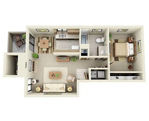 Floor plan The Beacon