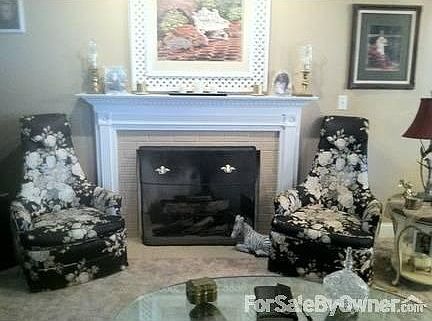 Living Room with Fireplace