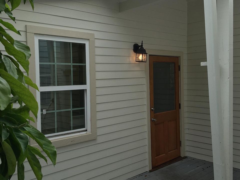 Front of apartment