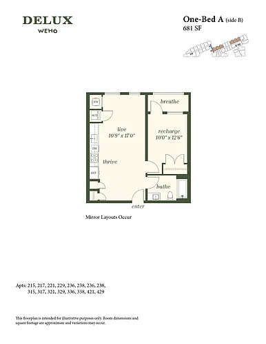 Floor plan A6