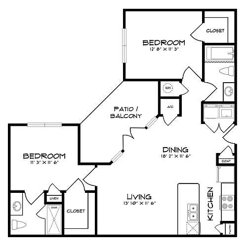 Floor plan B3