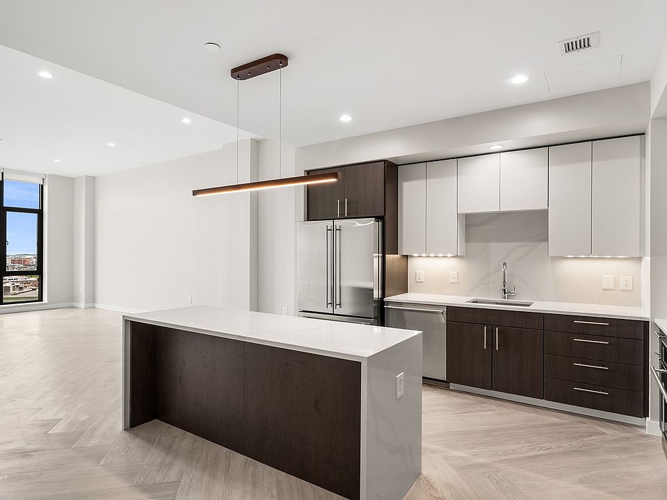 Upgraded penthouse units feature an open concept layout