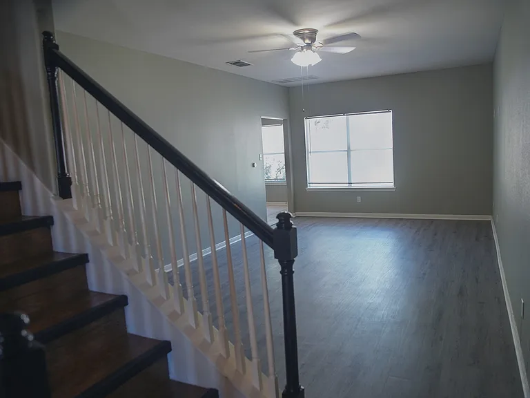 Entry and living room