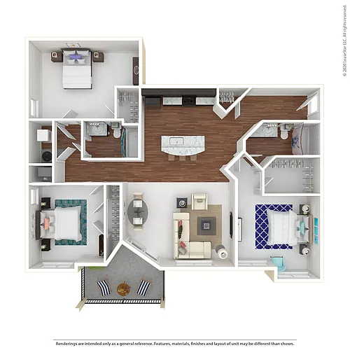 Floor plan Horseshoe Crab Large