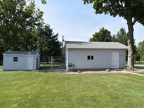 garage and storage shed
