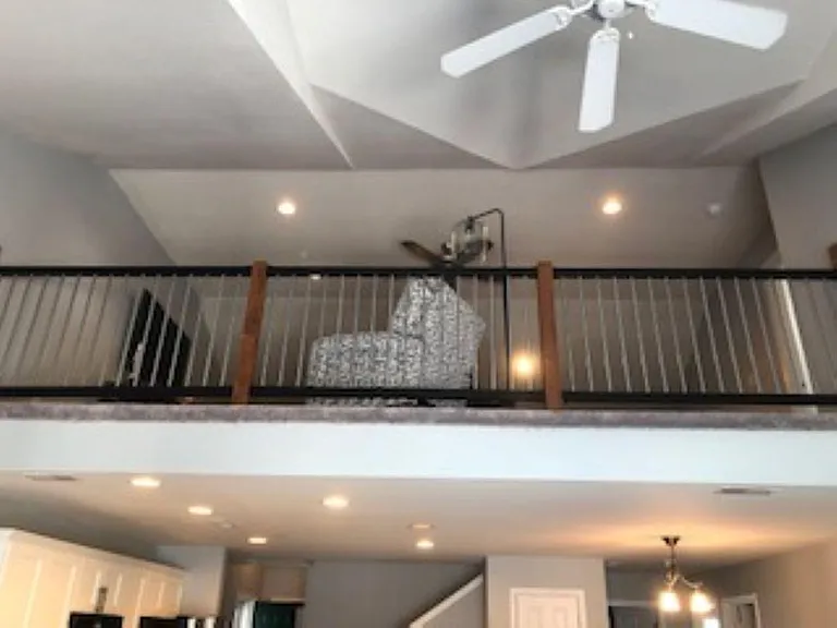 Loft from main living area