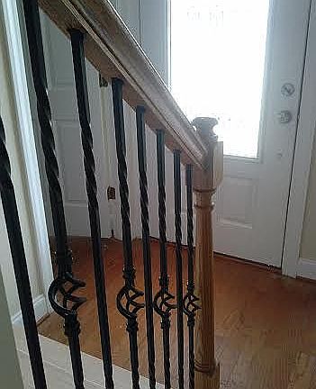 Wrought Iron Bannister