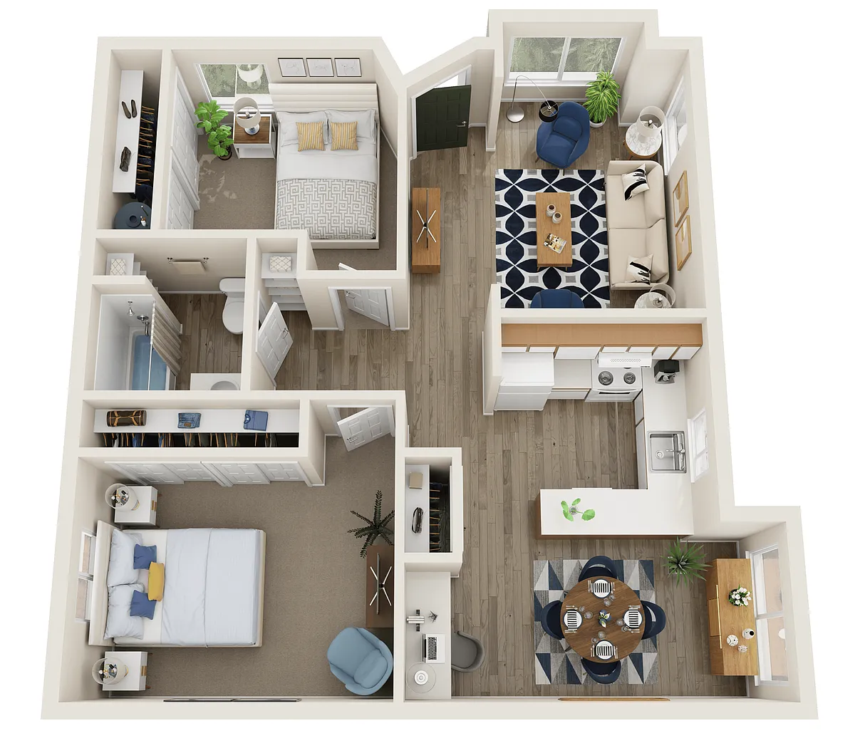 Floor plan White Oak