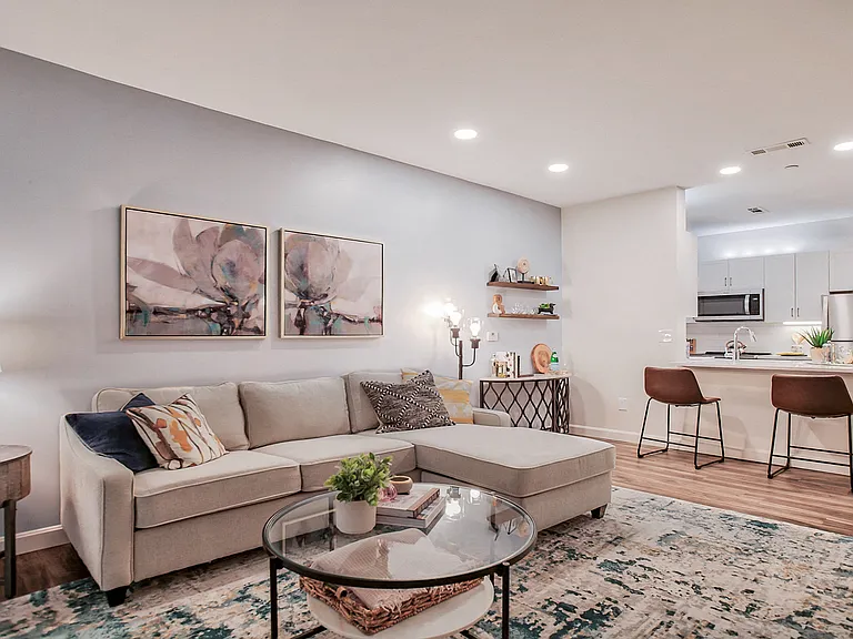 Open concept floor plans