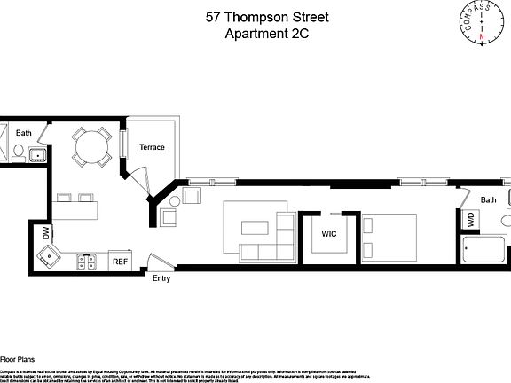 2nd image of 57 Thompson St APT 2C
