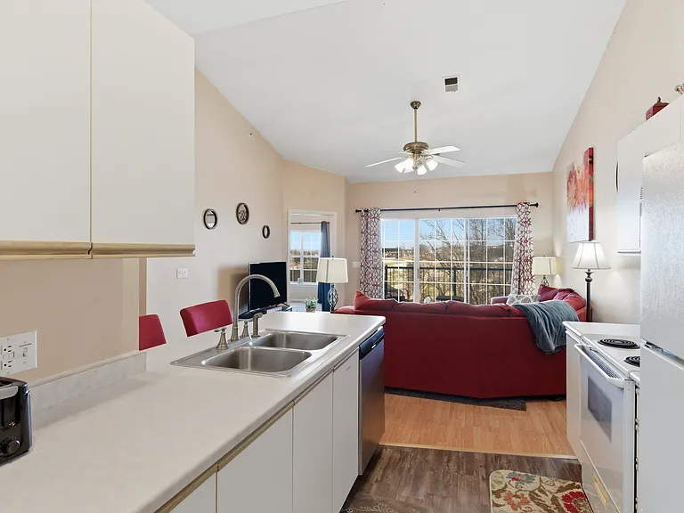 Kitchen with all utensils, cookware and dishware