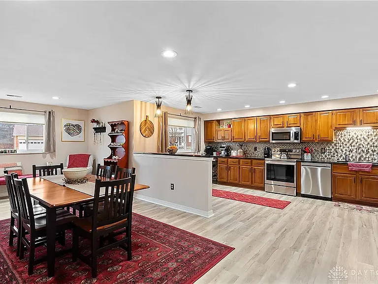 Open living (2nd view) with the kitchen