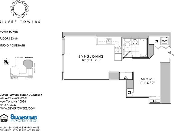 2nd image of 610 W 42nd St APT N36j