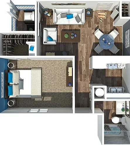 One Bedroom | One Bathroom | 750 Square Feet One Bedroom | One Bathroom | 750 Square Feet
