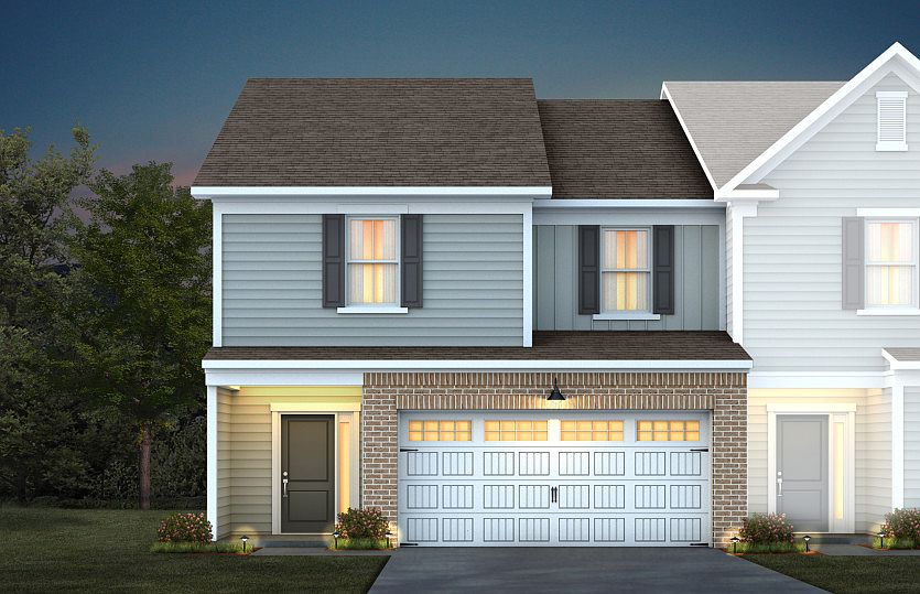 Brookstream - Elevation 4 - Modern Townhome Living Just for You