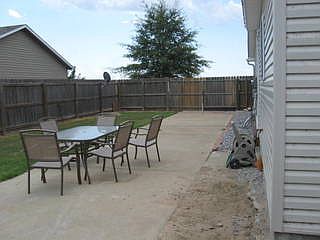 Side Drive/Patio Area