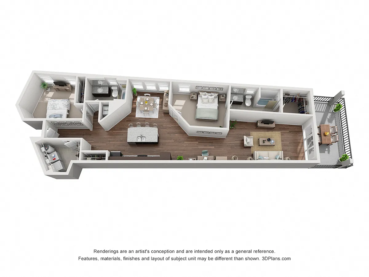 Floor plan Lily