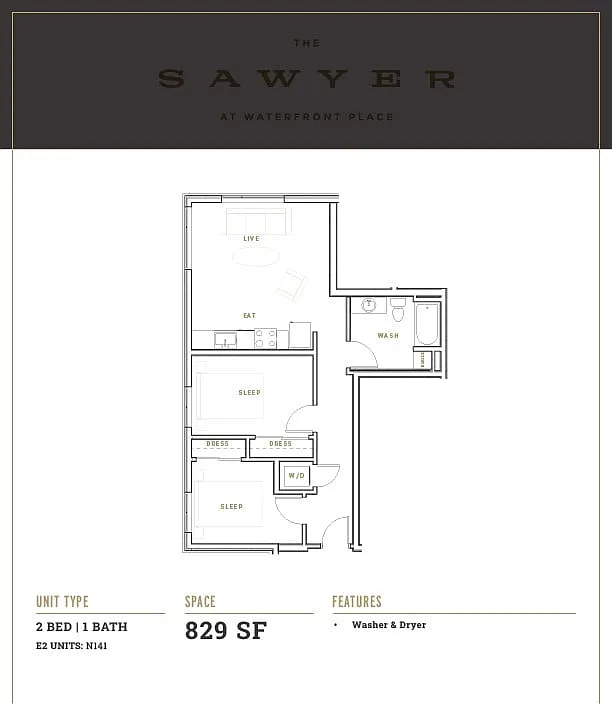 Floor plan E2