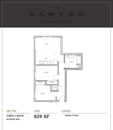 Floor plan E2