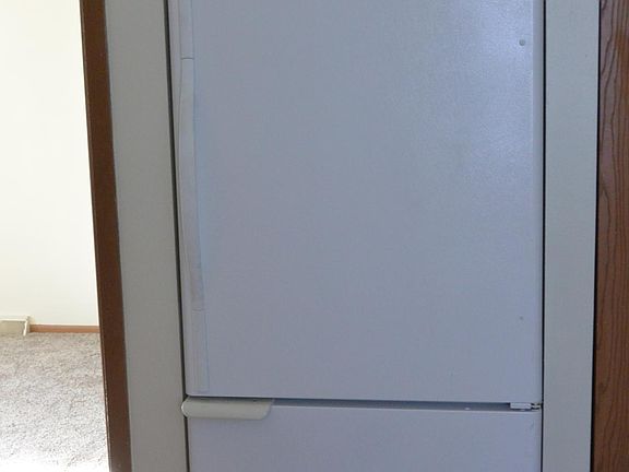 Fridge included