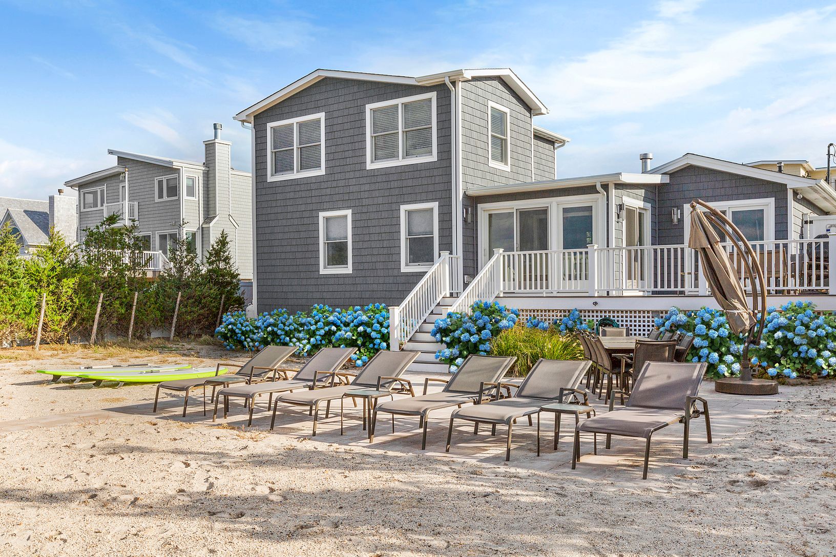  Rear of house looking towards Moriches Bay