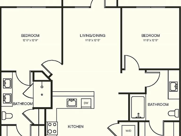 Explore this thoughtfully designed apartment layout, perfect for modern living. Explore this thoughtfully designed apartment layout, perfect for modern living.