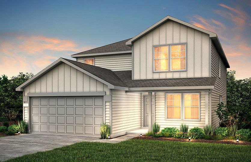 Home Exterior HC103 in Stonewood Estates Color Scheme