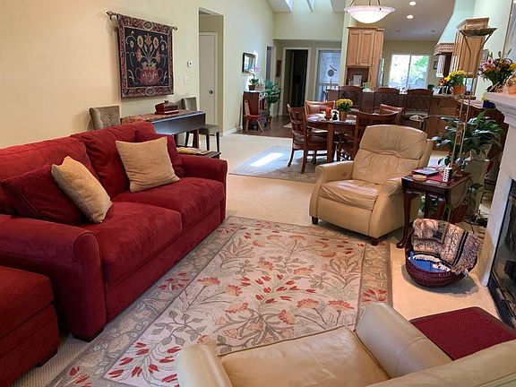 Living area looking toward front door.