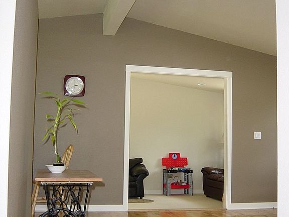 Gleaming hardwood floors
