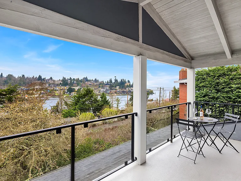 Watch sunrises and sunsets from your primary bedroom balcony