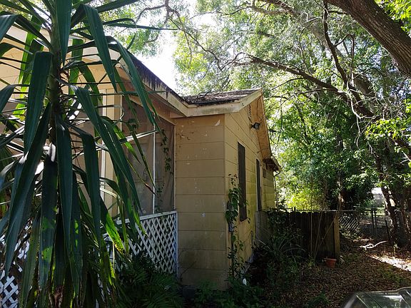 North side of house