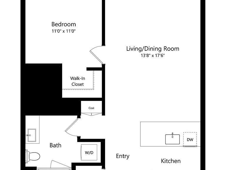 1 Bed 1 Bath in Glendale | 751 sq ft 1 Bed 1 Bath in Glendale | 751 sq ft