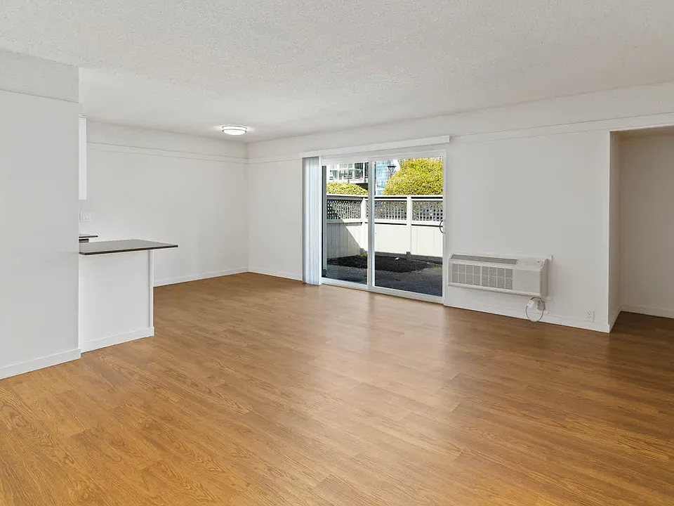 Living Room with Patio and Hard Surface Flooring