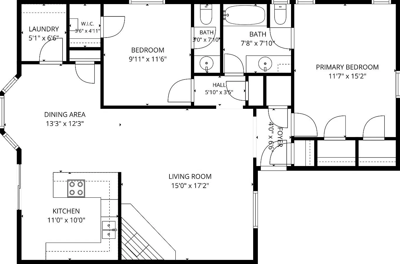 Coming Soon! 2 Bedroom 1.5 Bath Benbrook Duplex — Photo 2