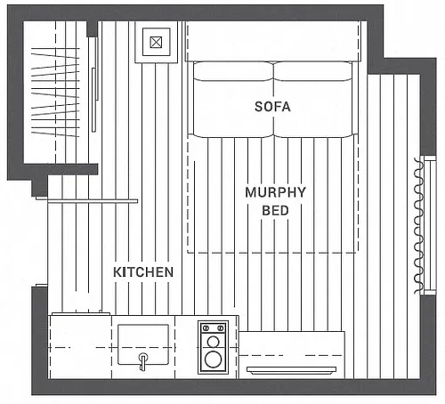 Floor plan Plan D