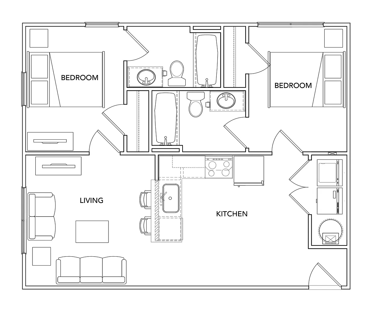 Floor plan B1